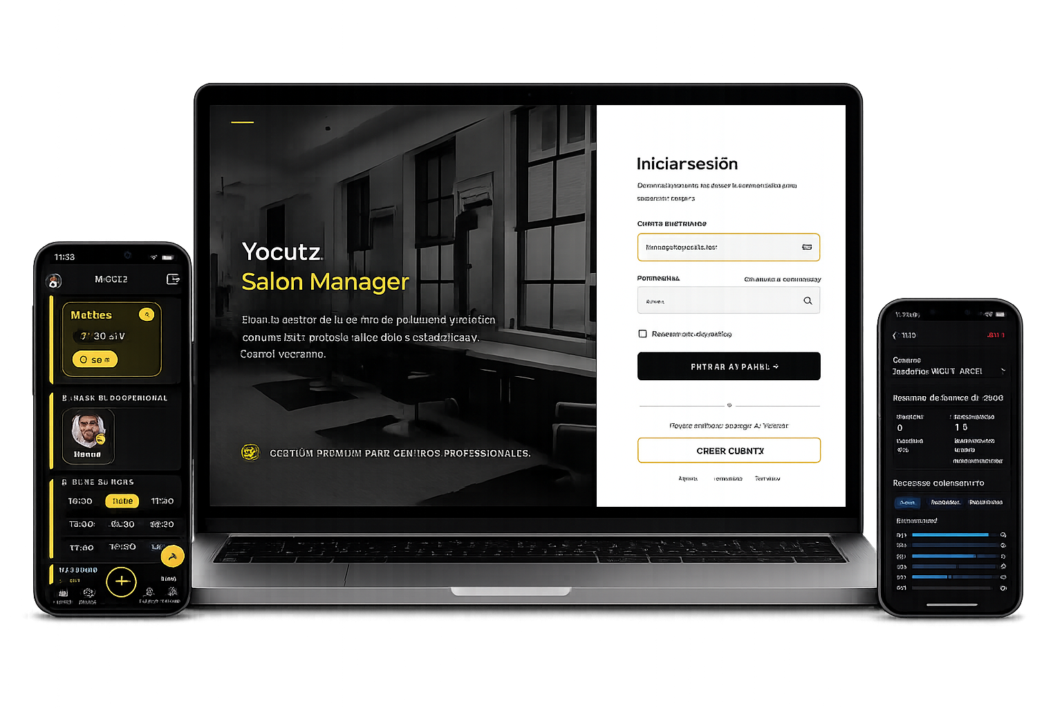 Dashboard SaaS YOCUTZ