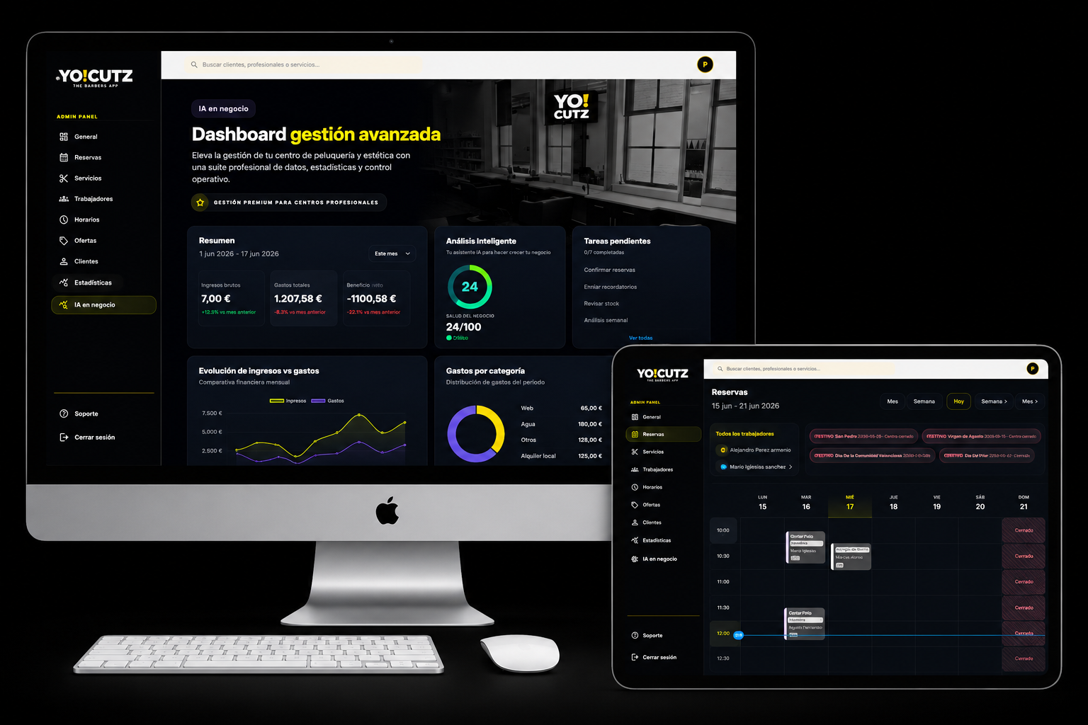 Dashboard SaaS